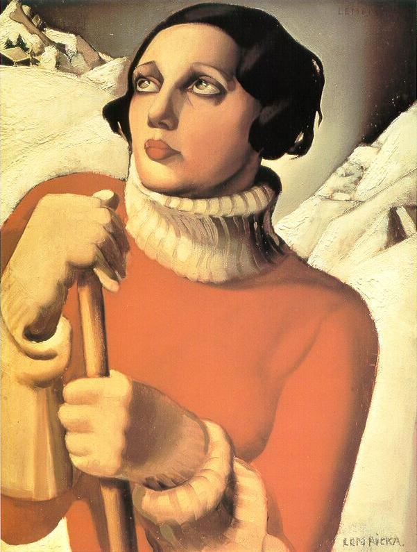 Saint Moritz painting - Tamara de Lempicka Saint Moritz art painting
